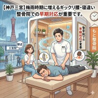 ギックリ腰・寝違い治療